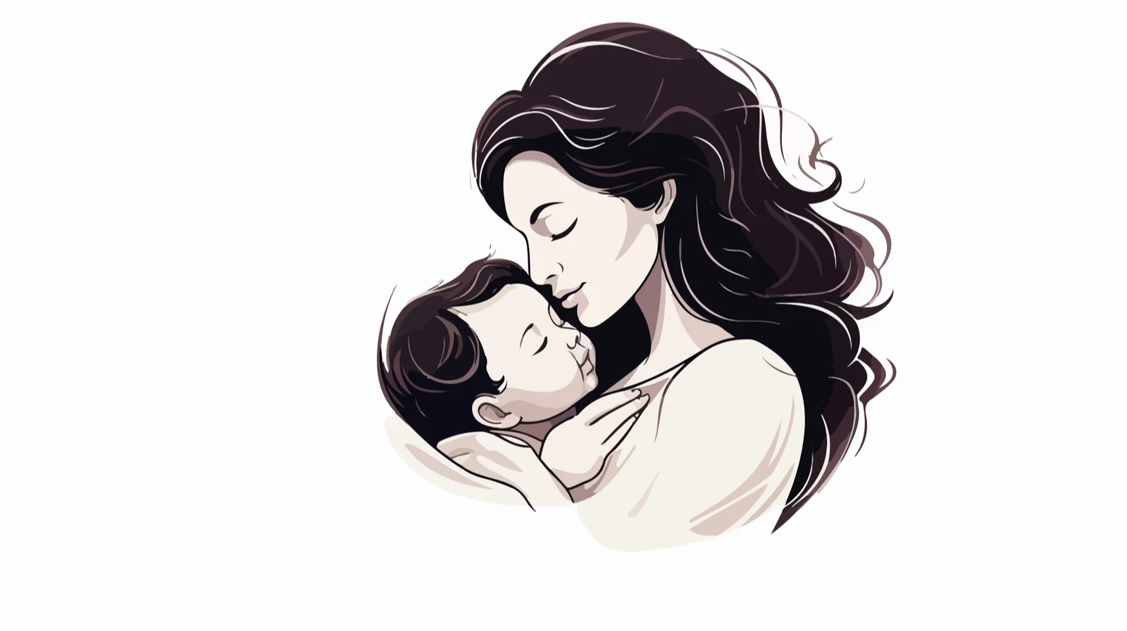 Mother and baby